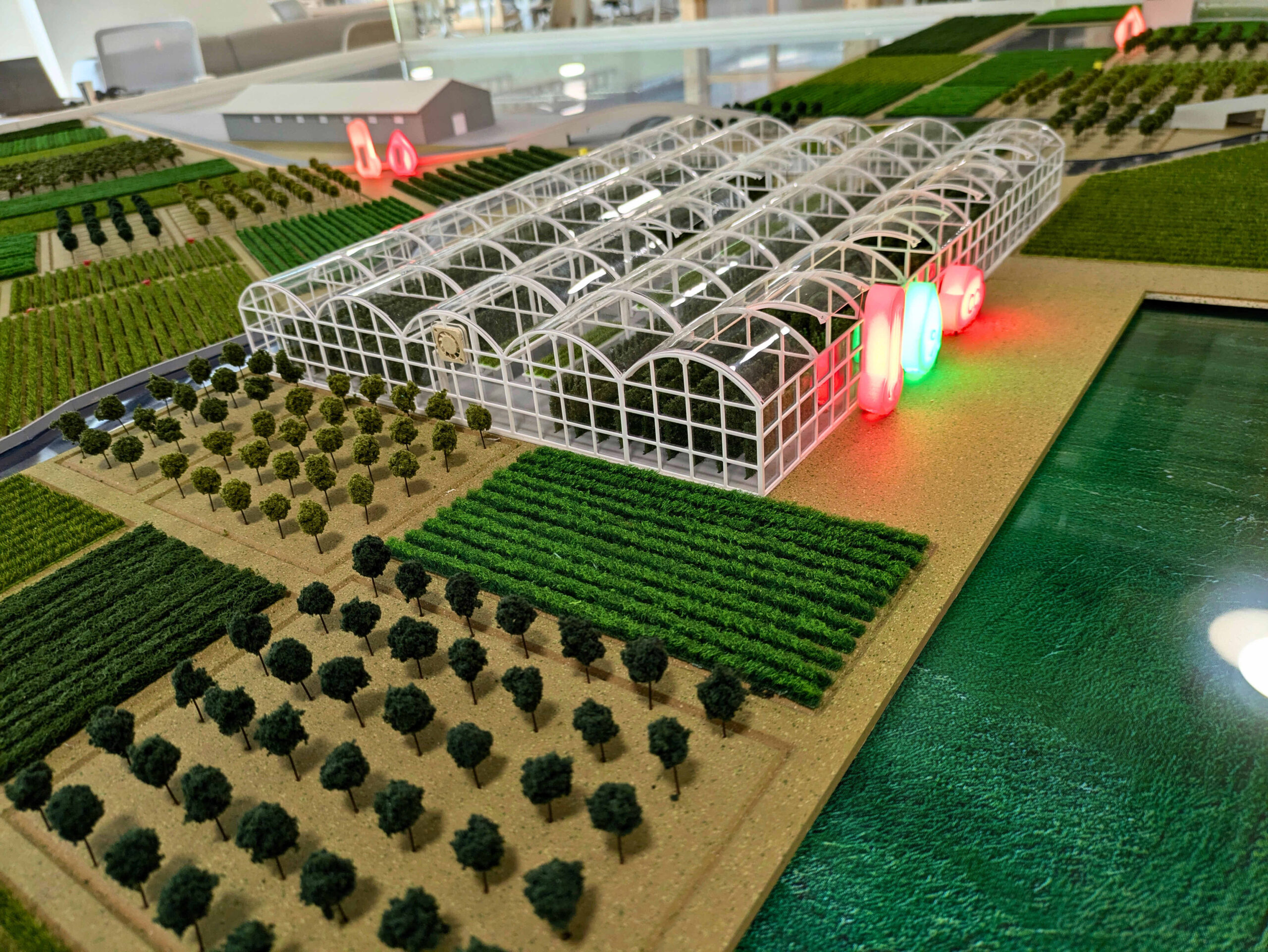 invernadero maqueta
