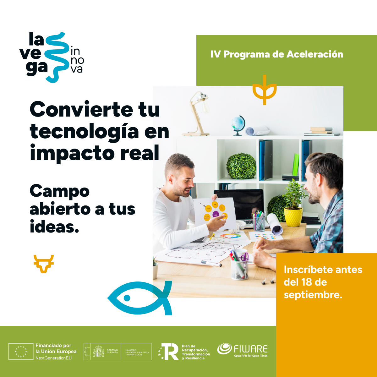 Imagen IV Convocatoria del Programa de Aceleración