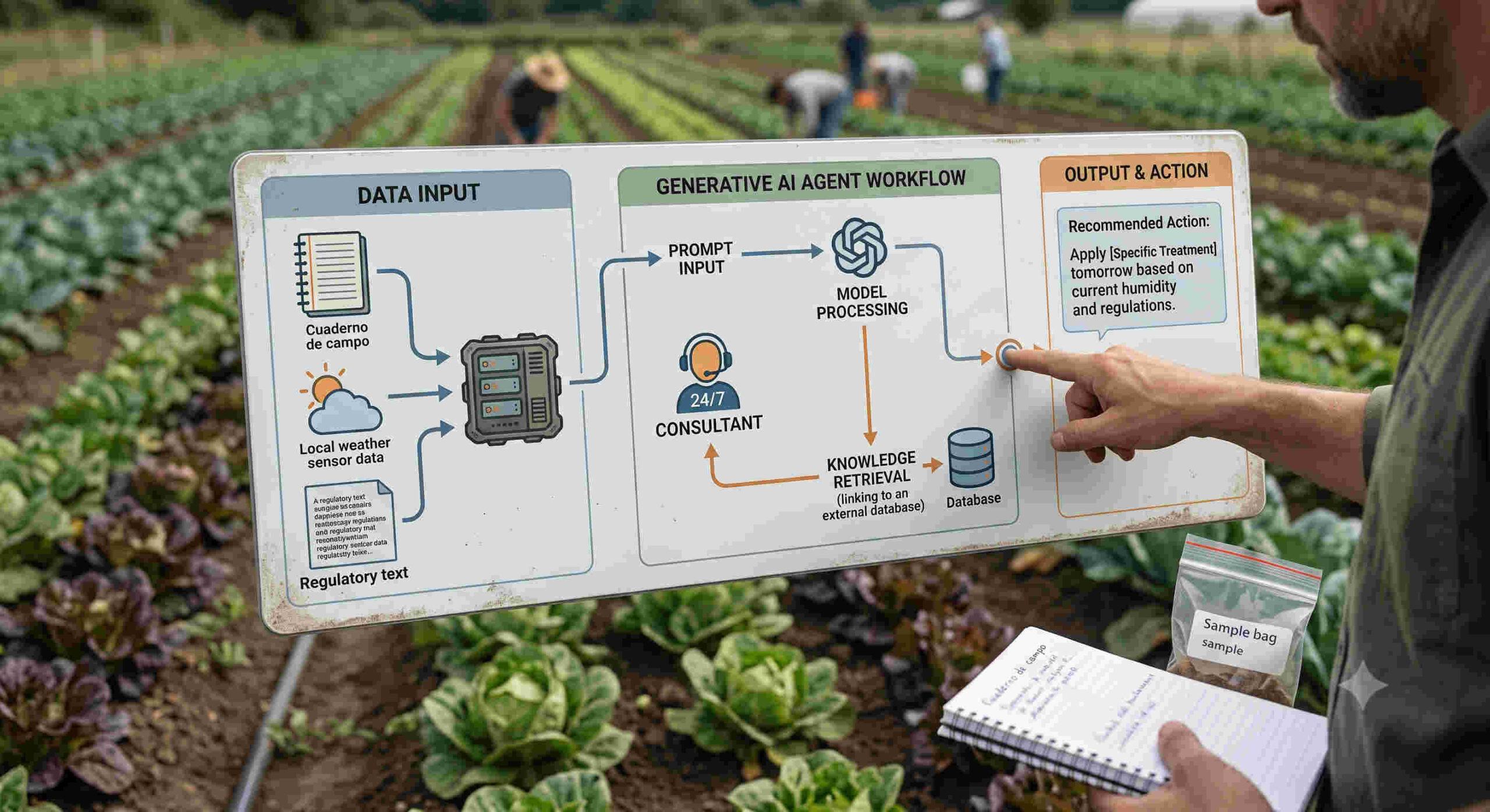 Imagen Agentes inteligentes para la toma de decisiones en el Sector Agroalimentario